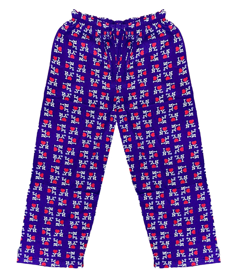I Love NY Pajama Pants | I Heart New York Souvenir (5 Colors)[Small to 3XL]