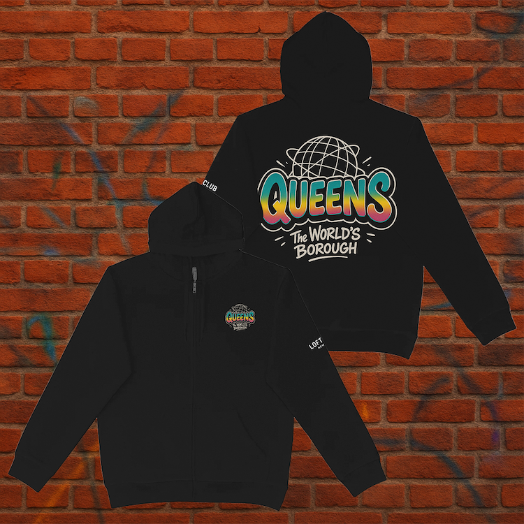 Graffiti QUEENS Heavy Blend Graphic Zip Hoodie (6 Sizes)