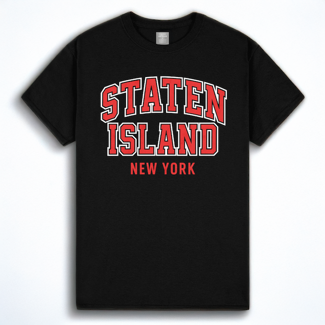 Classic STATEN ISLAND New York T-Shirt (5 Colorways)