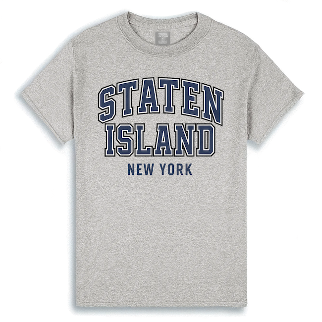 Classic STATEN ISLAND New York T-Shirt (5 Colorways)
