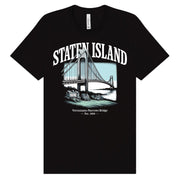 STATEN ISLAND – Verrazzano Narrows Black T-Shirt