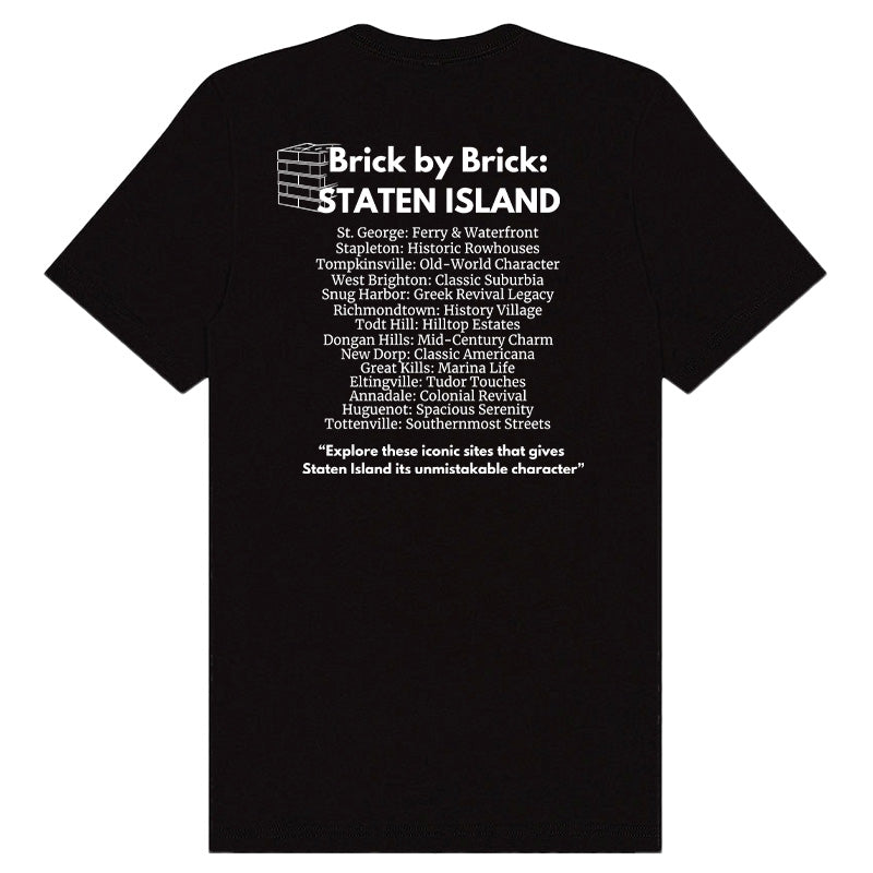 STATEN ISLAND – Verrazzano Narrows Black T-Shirt