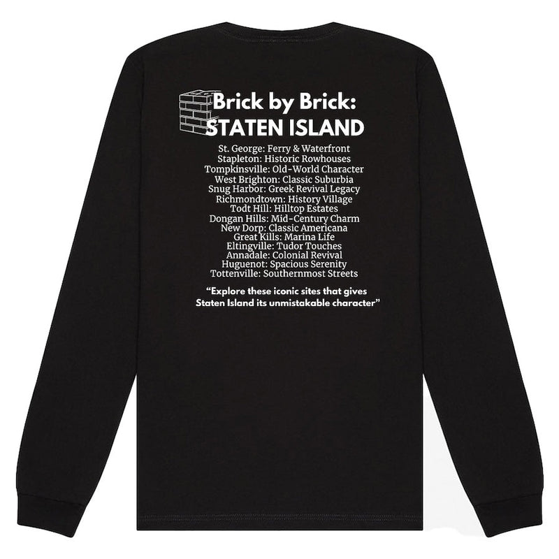 STATEN ISLAND – Verrazzano Narrows Black Long Sleeve