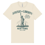 Statue of Liberty 1884 - "Liberty Enlightening The World" Tribute Tee