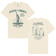 Statue of Liberty 1884 - "Liberty Enlightening The World" Tribute Tee