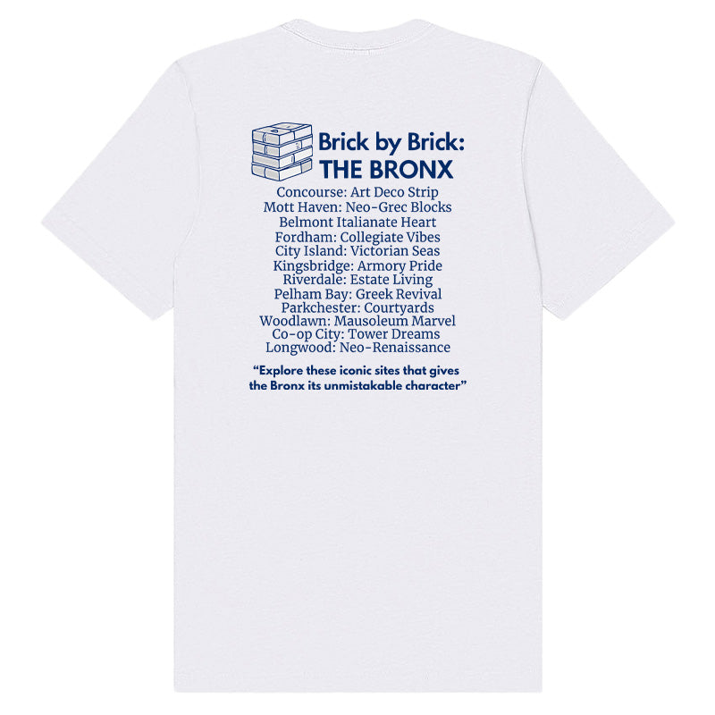The Bronx – Boogie Down Architecture White T-Shirt