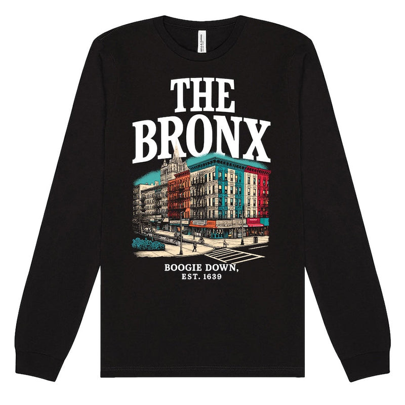The Bronx – Boogie Down Architecture Black Long Sleeve