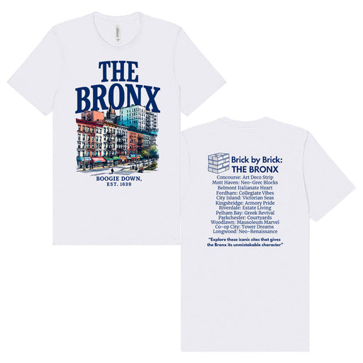 The Bronx – Boogie Down Architecture White T-Shirt