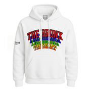 THE BRONX Stacked Multicolor Screen Print Hoodie (2 Shades)