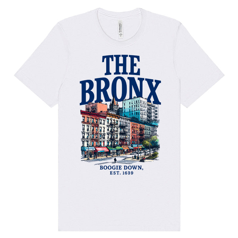 The Bronx – Boogie Down Architecture White T-Shirt