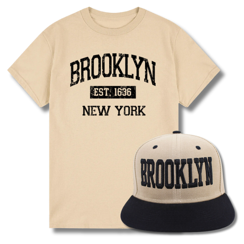 Classic Fit Brooklyn Shirt & Hat Bundles (4 Colorways)