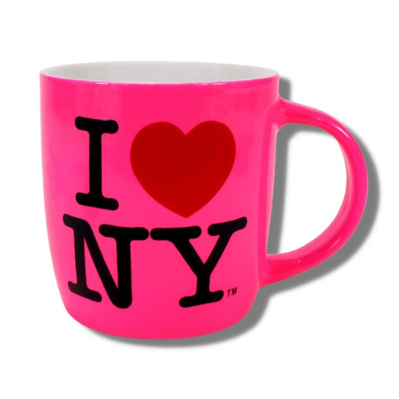 12oz. Neon "I Love NY" Mug (3 Color Variants) New York Mug