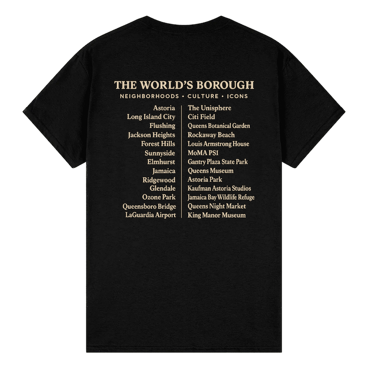 The World's Borough QUEENS T-Shirt (S-4XL)
