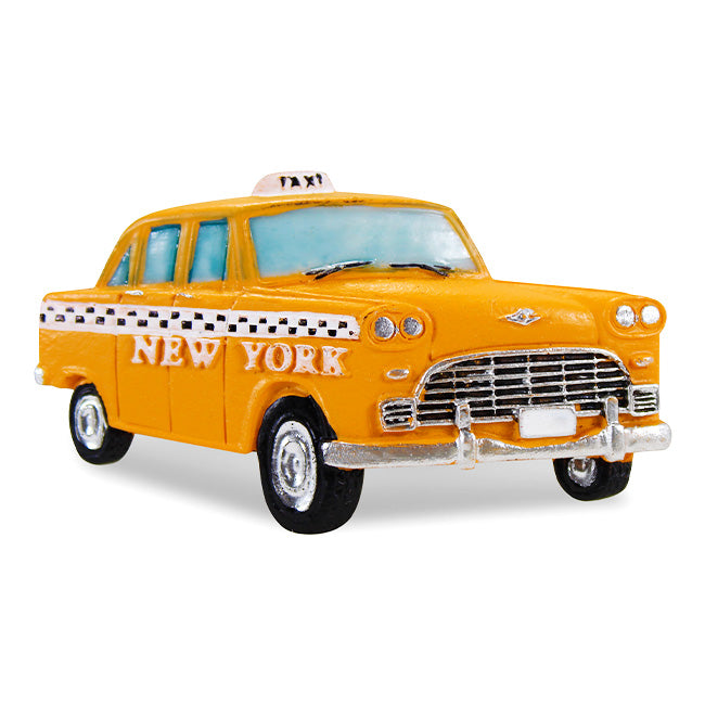Ceramic Resin New York Taxi Souvenir Magnet