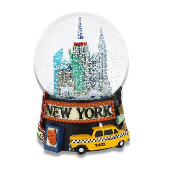 Broadway Show "NEW YORK" Snow Globe | New York City Souvenir (4 Sizes)
