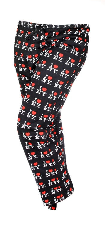 I Love NY Pajama Pants | I Heart New York Souvenir (5 Colors)[Small to 3XL]