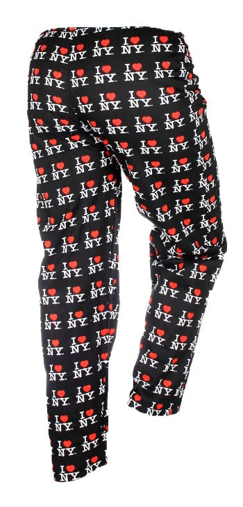 I Love NY Pajama Pants | I Heart New York Souvenir (5 Colors)[Small to 3XL]