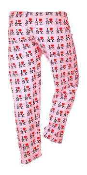 I Love NY Pajama Pants | I Heart New York Souvenir (5 Colors)[Small to 3XL]